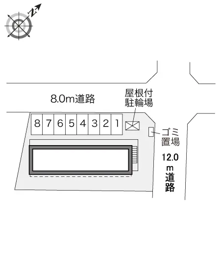 小樽市新光３丁目 月極駐車場